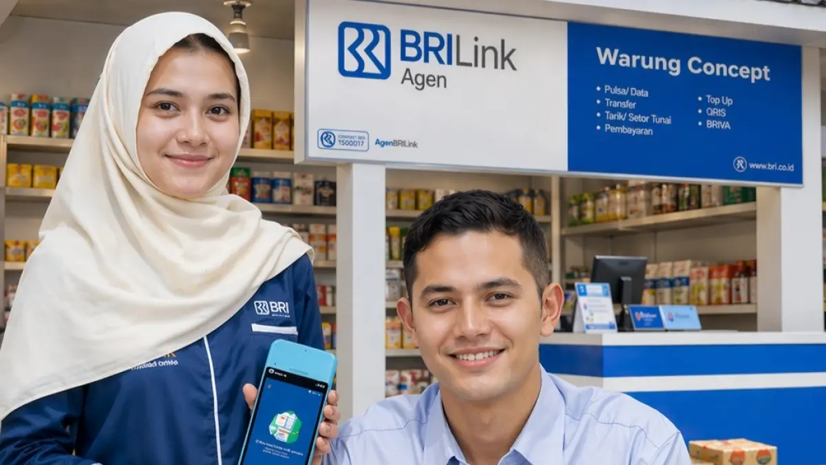 BRIlink Agen siap memberikan kejutan hadiah.