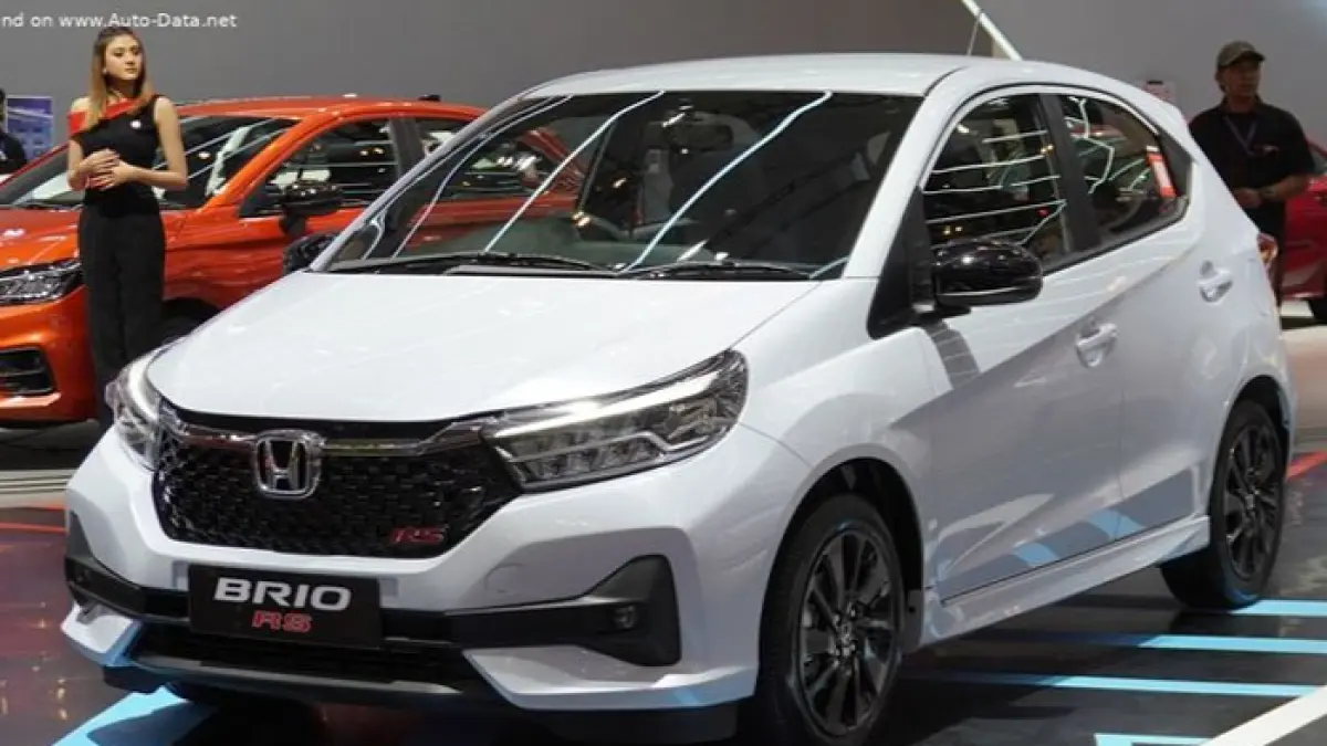 Honda Brio Hybrid 2026 hadir dengan teknologi hybrid, irit hingga 30 km/l, desain sporty dan fitur modern. City car terbaik? (Pinterest) 