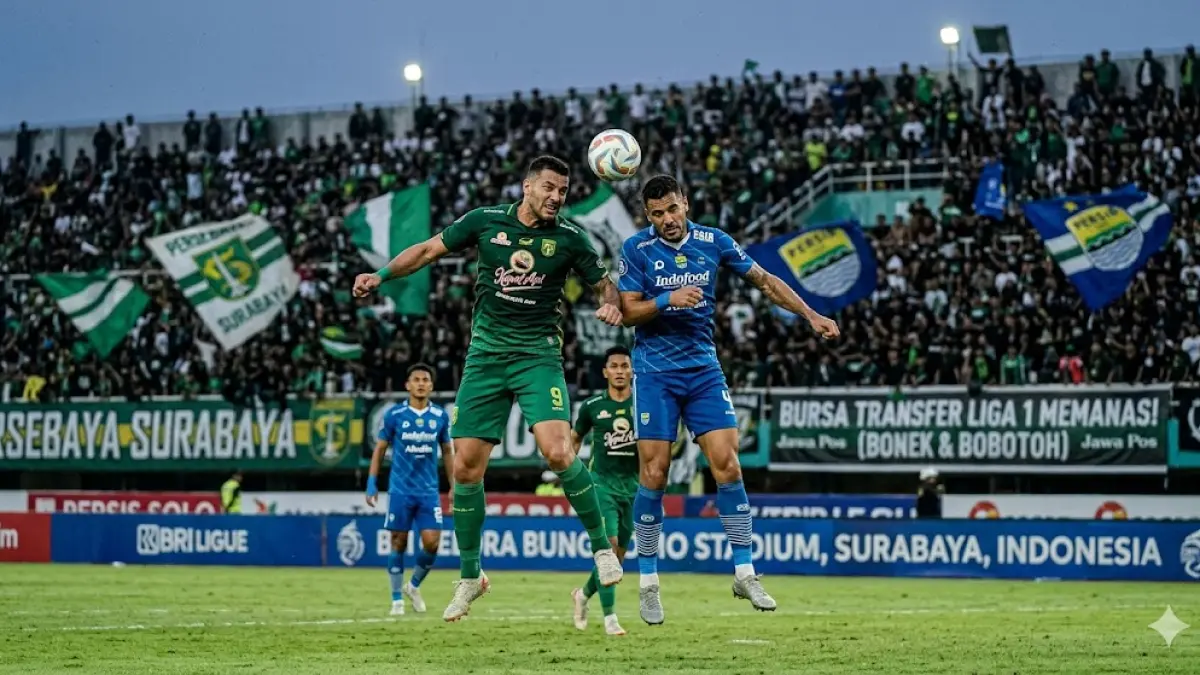 Bursa transfer putaran kedua Liga 1 memanas! Persib incar Jesse Lingard, Persebaya bidik striker Uruguay. Simak rumor transfer terbarunya! (Gemini AI)