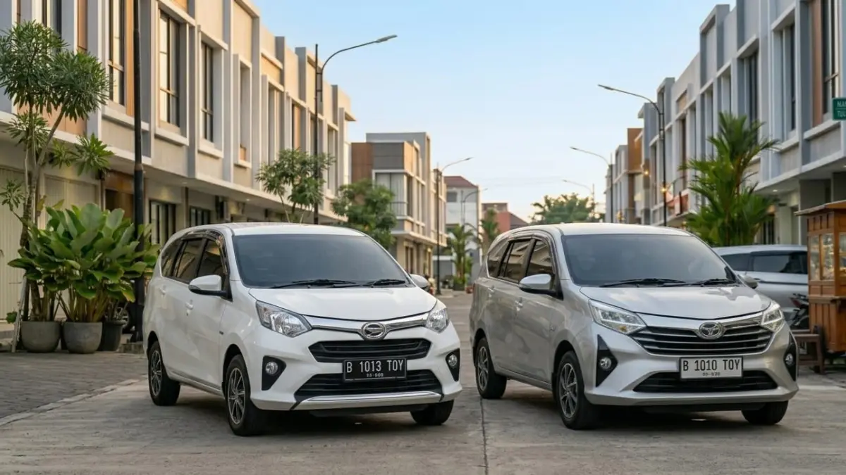 Daihatsu Sigra lebih laris dari Toyota Calya karena pilihan varian lebih banyak dan mesin 1.000 cc yang irit BBM.