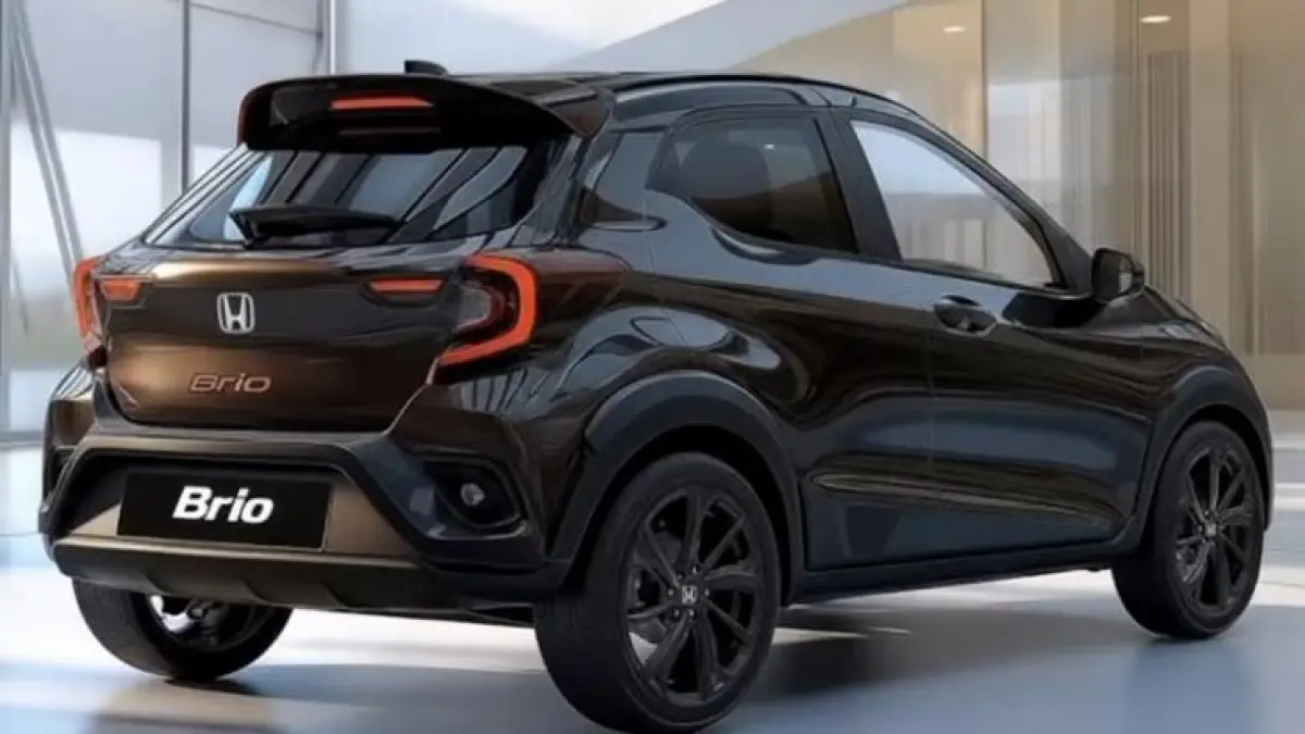 Honda Brio 2026 resmi hadir! Intip desain baru yang futuristik, interior premium, dan fitur canggih. Harga mulai Rp167 jutaan, makin irit dan bertenaga!(Screenshot Youtube)