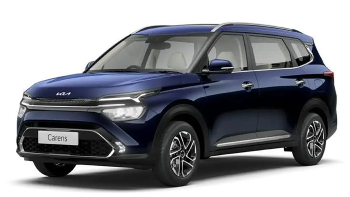 Kia Carens 2026 hadir dengan desain futuristis, fitur lengkap, dan harga mulai Rp400 jutaan, siap jadi MPV keluarga modern di Indonesia.(Gemini AI)