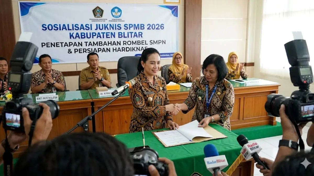 Masih ada beberapa sekolah SMP dan SD negeri di Bumi Penataran yang mengajukan tambah rombongan belajar (rombel) untuk tahun ajaran baru 2026/2027.