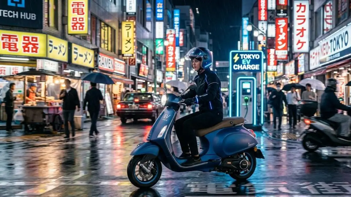 Motor Listrik Alesa EX 3000 Bikin Heboh, Tenaga 3.000 Watt Tembus Tanjakan Curam Meski Boncengan 120 Kg (Gemini AI)