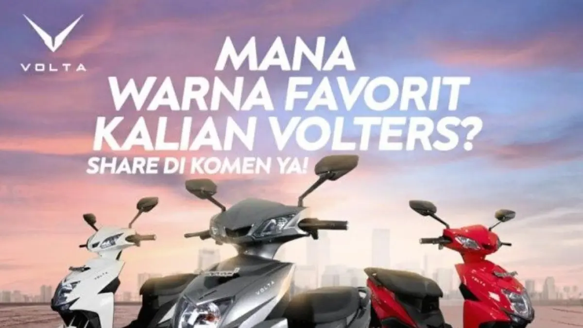Motor listrik Volta 401 berpotensi dapat subsidi Rp 8 juta, harga turun jadi Rp 7,7 jutaan dengan jarak tempuh 60 km.(pinterest.com)