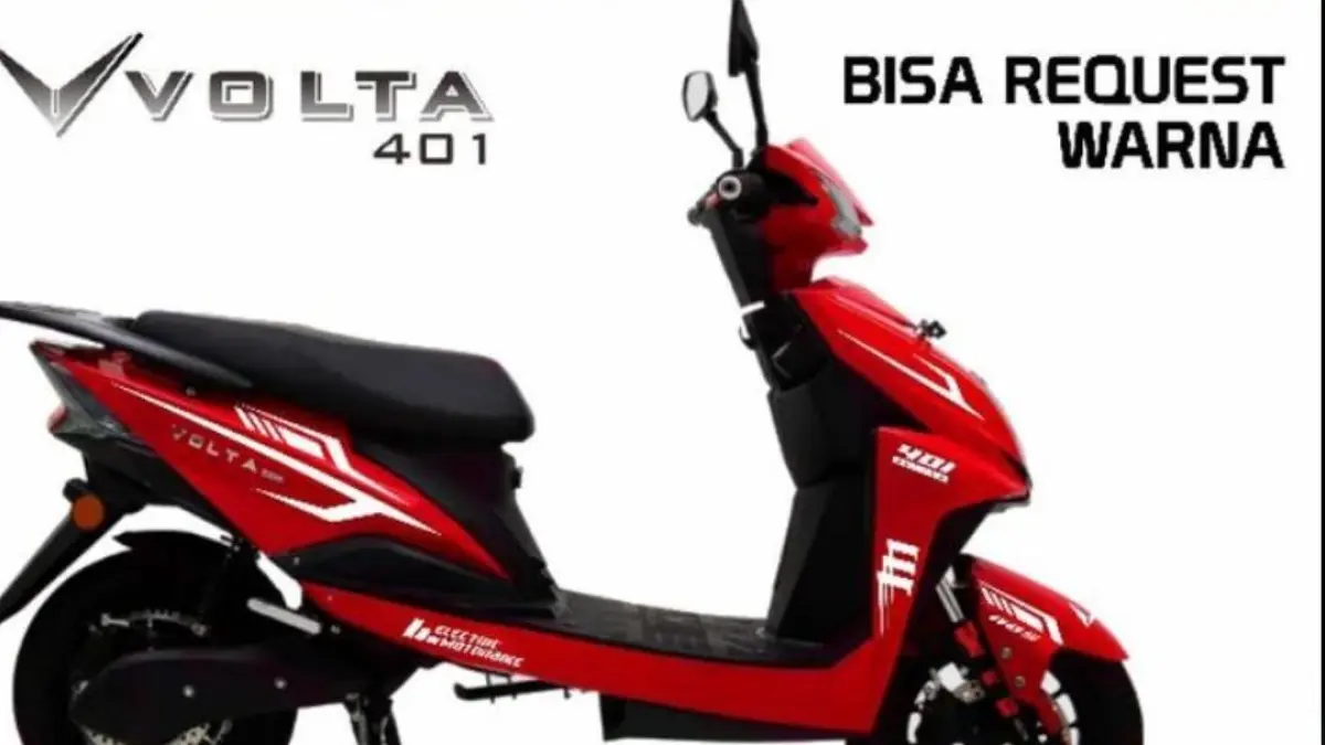 Motor listrik Volta 401 resmi dapat subsidi pemerintah, harga turun jadi Rp 8 jutaan dengan kecepatan hingga 100 km/jam.(pinterest.com)