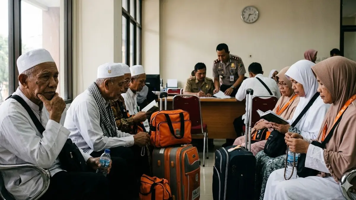 Antre 27 Tahun, Pendaftar Haji Naik, Di Kota Terdaftar 5.600 Orang - Masa Tunggu Selalu Fluktuatif (ilustrasi by gemini ai)