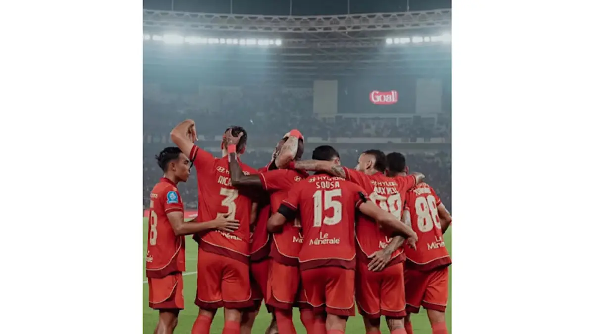 Hasil Persija Jakarta vs Persis Solo berakhir 4-0. Gustavo Almeida dan Rehan Hanan tampil gemilang di Stadion GBK.(pinterest)
