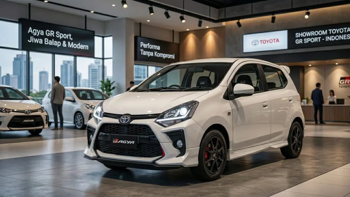 Harga Toyota Agya GR Sport dinilai terlalu mahal, mulai Rp235 juta hingga Rp265 juta. Worth it atau kalah dari rival sporty lain?
