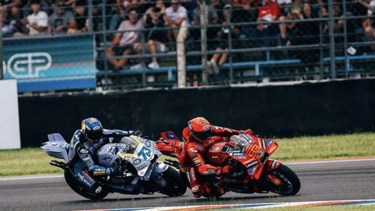 Hasil MotoGP Brazil 2026: Marco Bezzecchi juara, Marc Marquez finis ke-4, klasemen MotoGP dipimpin Aprilia.(pinterest)