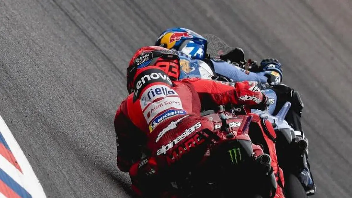 Hasil MotoGP Spanyol 2026: Alex Marquez juara, Marc Marquez DNF, klasemen MotoGP dipimpin Marco Bezzecchi.
(Pinterest)
