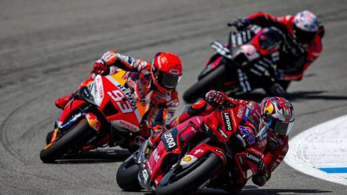 Jadwal MotoGP Prancis 2026 lengkap, race utama live Trans7, klasemen MotoGP masih dipimpin Marco Bezzecchi.(pinterest)