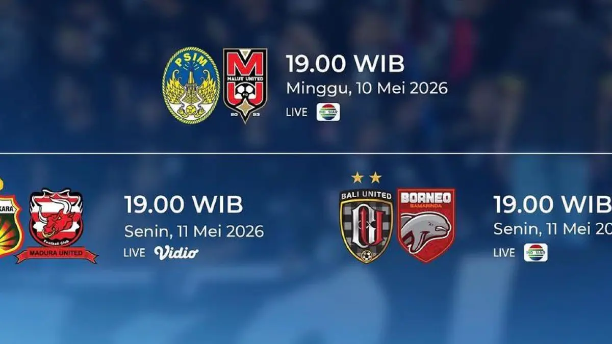 Klasemen Liga 1 2026 makin panas! Persib dan Borneo FC sama kuat, Dewa United pesta gol dan Arema siap big match.
