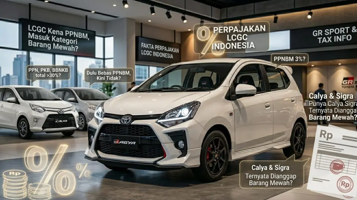 Pajak LCGC bikin heboh! Calya Sigra ternyata kena PPNBM dan disebut barang mewah, sementara mobil listrik dapat banyak insentif.