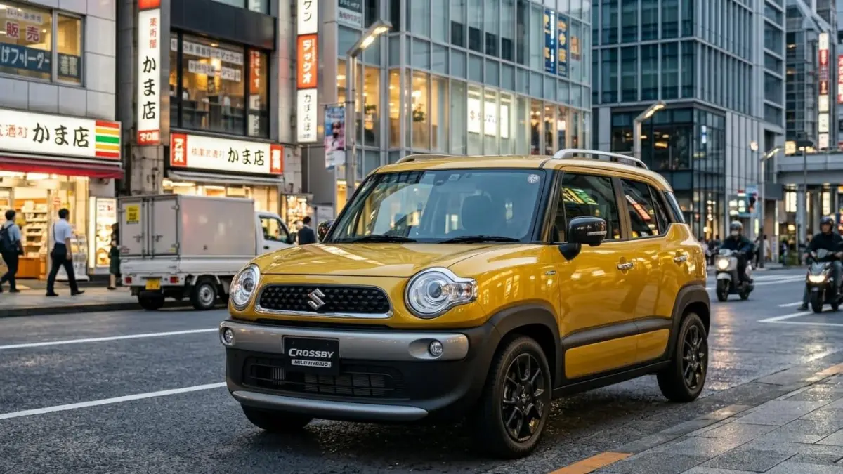 Suzuki Crossby hadir sebagai SUV kecil imut dengan mesin mild hybrid 1.200 cc, fitur ADAS, dan desain unik yang menarik perhatian.
