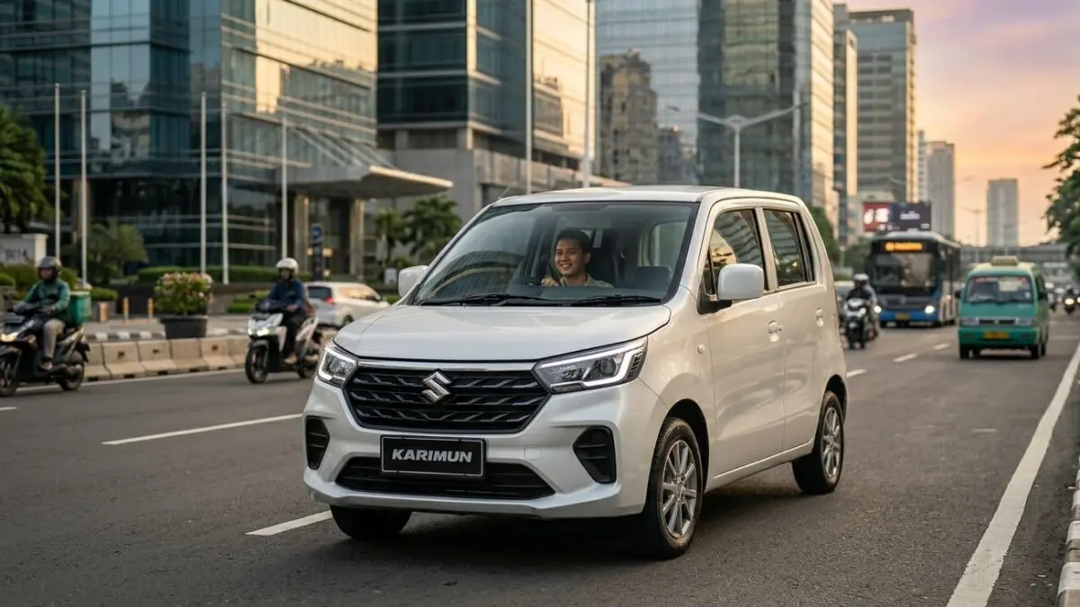 Suzuki Karimun 2026 hadir lebih modern, irit BBM, nyaman, dan cocok jadi city car harian dengan harga kompetitif.
