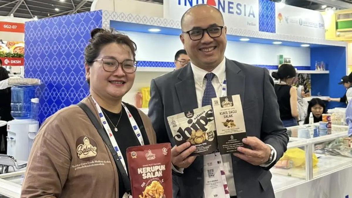 PT Salaku Cara Enak Makan Salak (SALAKU) yang tampil dalamFood & Hospitality Asia (FHA) 2026 di Singapura pada 21–24 April 2026.