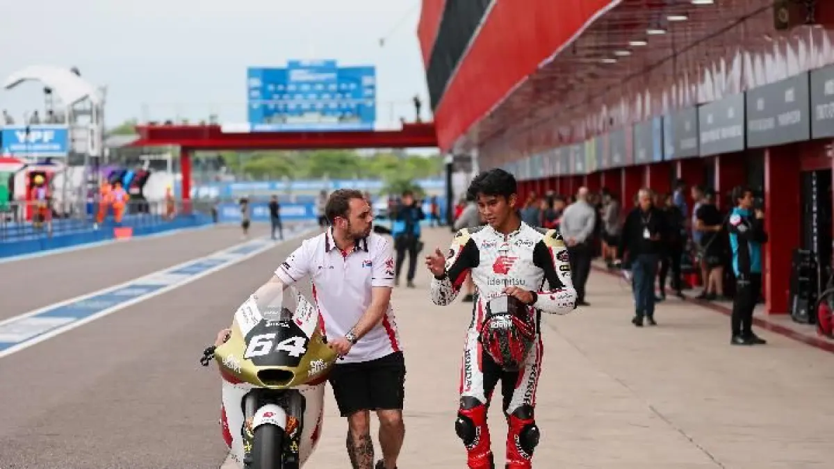 Simak Hasil FP2 Moto2 Prancis 2026 terbaru! Izan Guevara tercepat, Mario Aji posisi 27. Cek jadwal race dan klasemen Moto2 2026 di sini. Klik sekarang!(Pinterest)