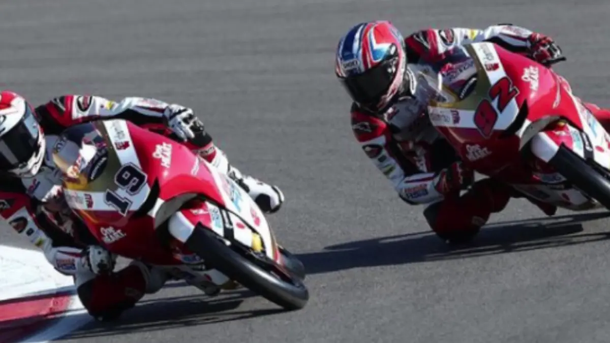Andi Gilang, Moto3 Portugal 2021, Honda Team Asia, Moto3, Pembalap Indonesia
(screenshot youtube)