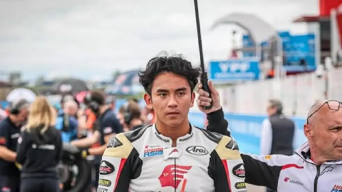 Hasil latihan bebas Moto2 Prancis 2026: Izan Guevara tercepat! Simak posisi Mario Aji, update klasemen terbaru, dan jadwal kualifikasi hari ini di sini.(Google)