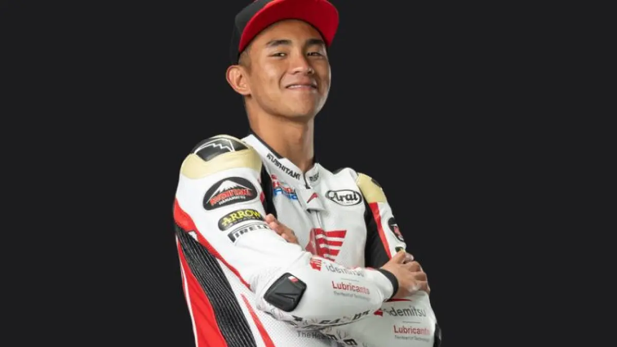 Hasil latihan Moto2 Prancis 2026: Mario Aji posisi 25 setelah alami crash di Le Mans. Cek peluangnya di kualifikasi dan selisih waktu dengan rival!(Google)