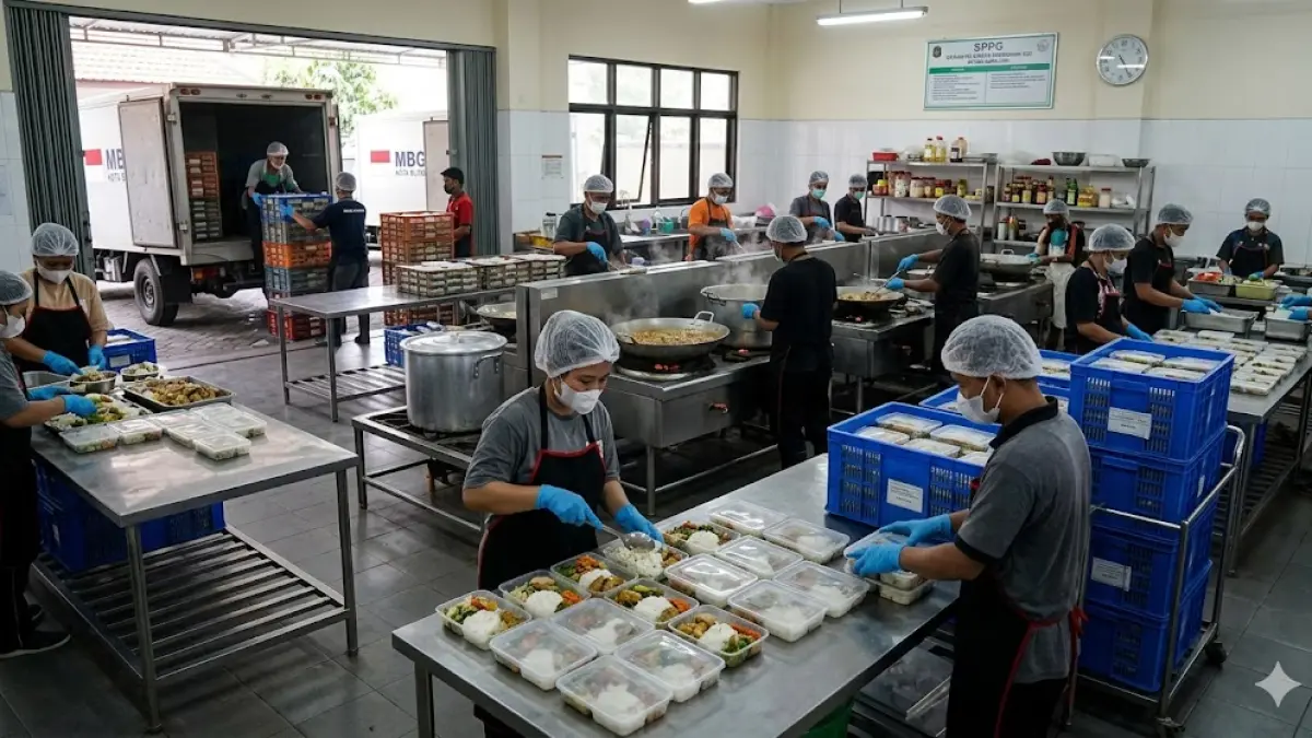 Lagi, Dua SPPG Kota Macet, Alihkan Distribusi MBG ke Dapur Lain - Diduga soal Internal