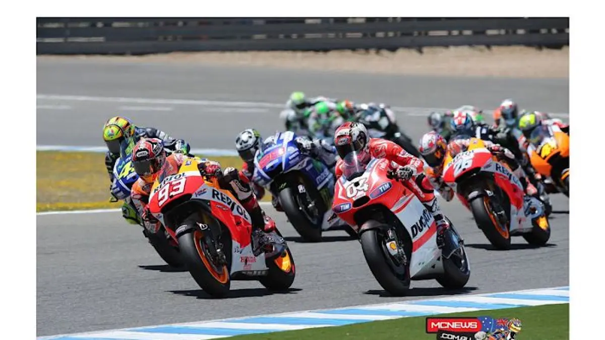 MotoGP Prancis 2026 memanas usai Jorge Martin menang dramatis, sementara Francesco Bagnaia kembali crash dan gagal finis.(pinterest)