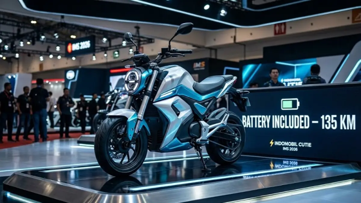Motor listrik terbaik 2026 hadir dengan fitur modern, baterai awet, dan jarak tempuh jauh. (Ilustrasi Gemini AI)