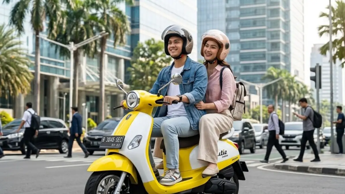 Rekomendasi motor listrik yang bagus dan awet terbaru 2026, mulai Rp14 jutaan hingga performa setara 250 cc. (Ilustrasi Gemini AI)