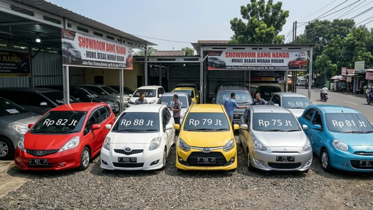 5 mobil hatchback bekas Rp80 jutaan terbaik 2025, mulai Honda Jazz hingga Toyota Yaris, irit BBM dan minim biaya servis.