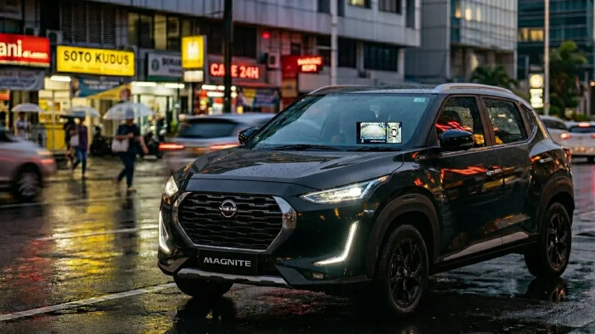 Desain Nissan Magnite 2026 tampil sporty dan futuristis. SUV murah ini sukses mencuri perhatian dengan aura premium.