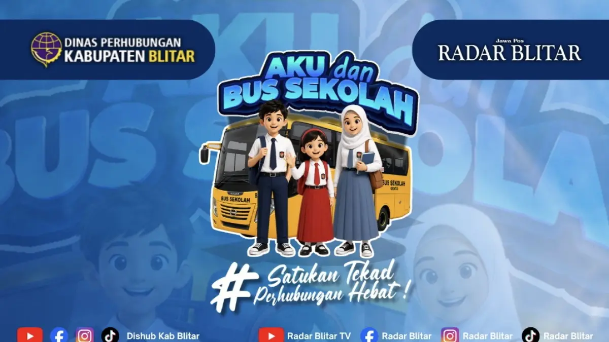 Flyer Aku dan Bus Sekolah.