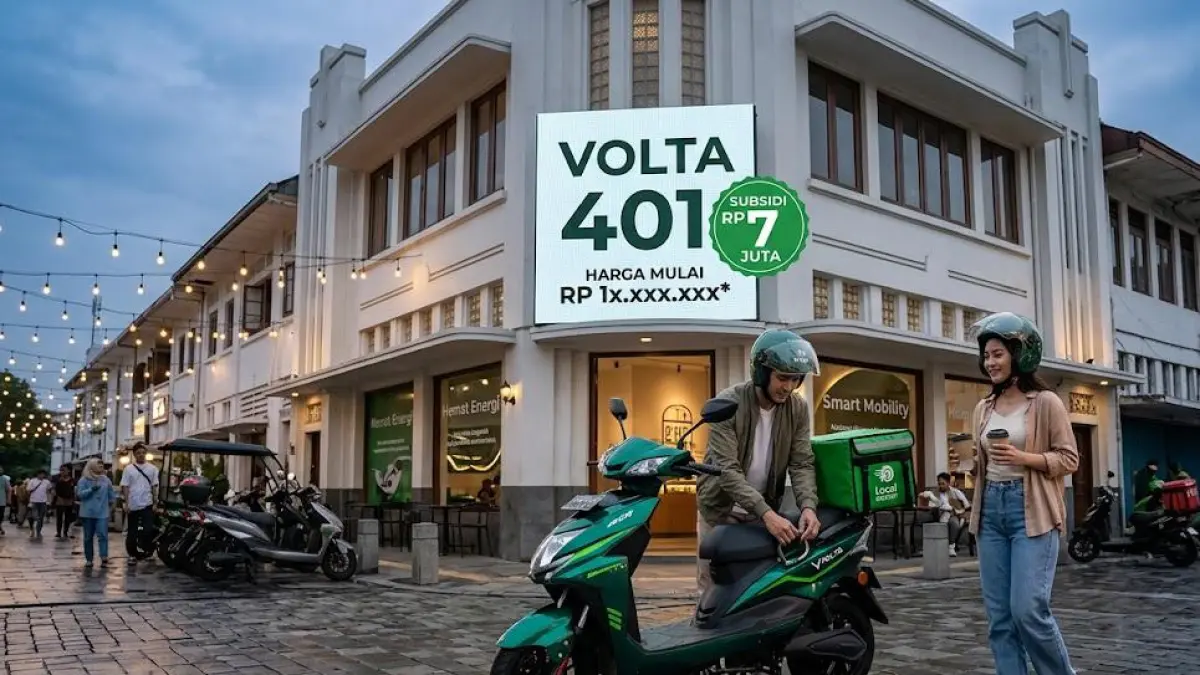 Motor Listrik Volta 401 Dibongkar Total! Ini Kelebihan dan Kekurangan di Balik Subsidi Rp7 Juta yang Bikin Penasaran (Gemini AI)