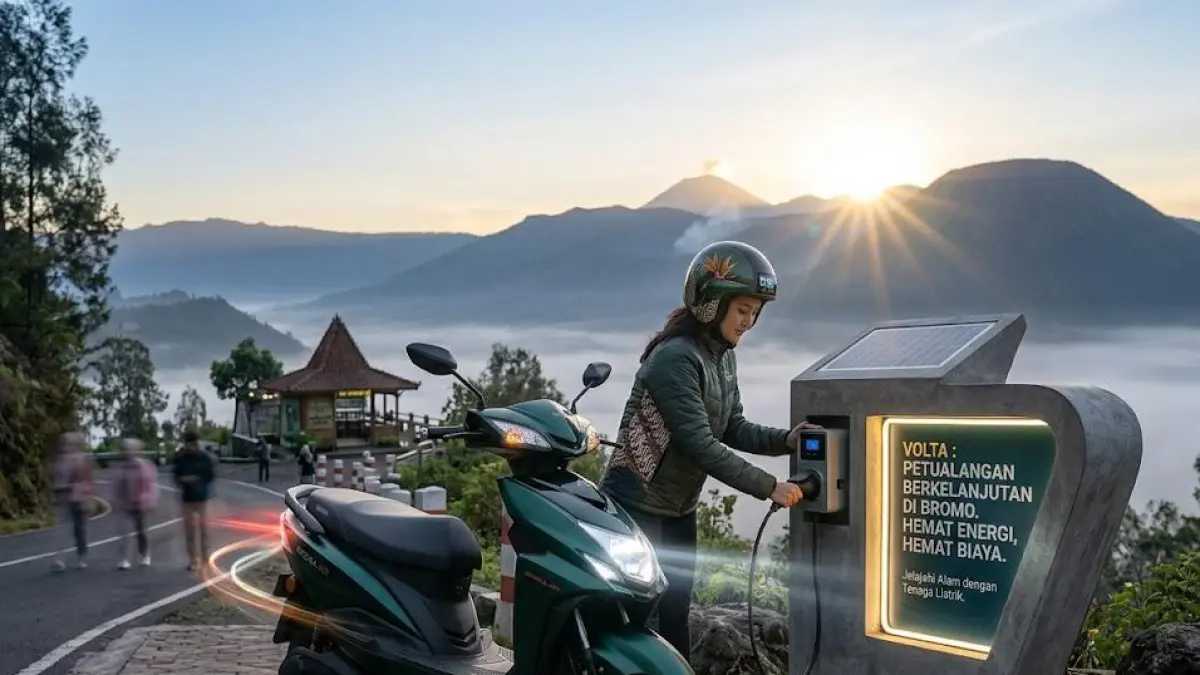 Motor Listrik Volta 401 Setelah 1 Tahun Pemakaian: Irit Tanpa Bensin, Tapi Muncul Karat dan Masalah Ini! (Gemini AI)