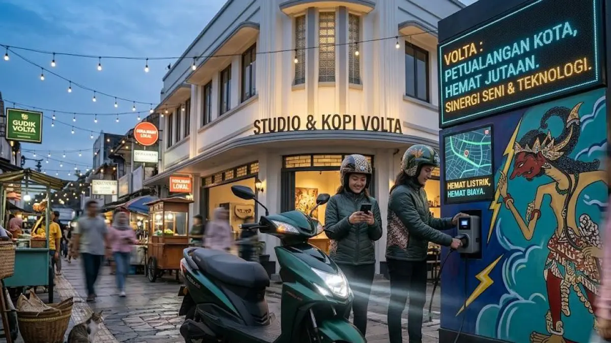 Motor Listrik Volta Mandala Dibongkar Tuntas! Ini Alasan Dipilih, Perbandingan Baterai SLA vs Lithium, hingga Kekurangannya (Gemini AI)