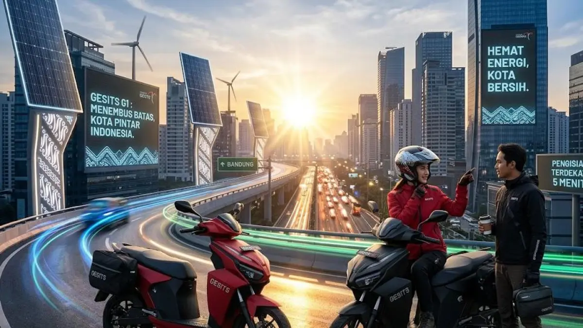 Review Motor Listrik Gesit G1 2023: Murah Biaya Cas Tapi Banyak Kekurangan, Masih Layak Dibeli? (Gemini AI)