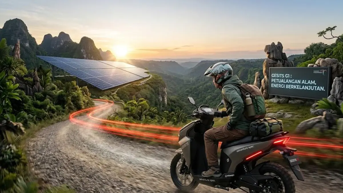 Review Motor Listrik Gesit G1, Desain Mirip Vario Tapi Ada Kekurangan Krusial, Worth It atau Tidak? (Gemini AI)