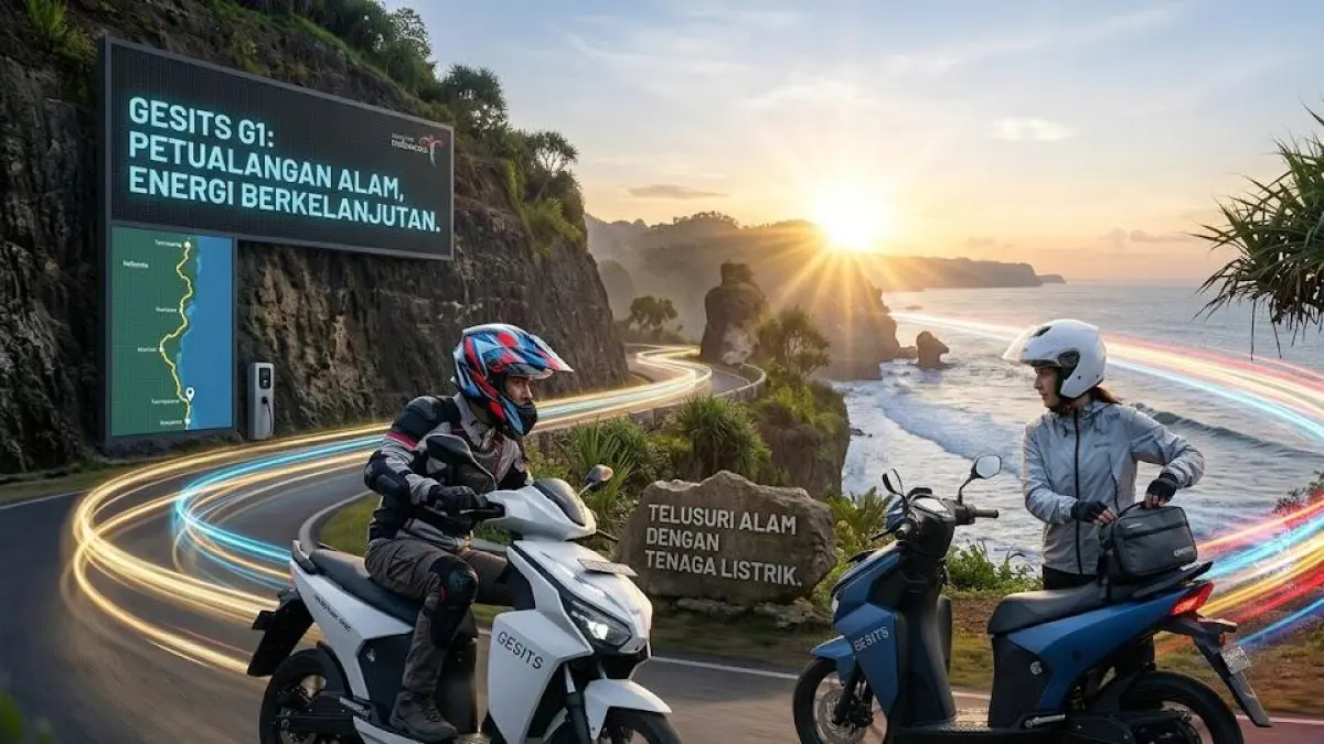 Terungkap! Review Motor Listrik Gesit Buatan Indonesia, Segini Jarak Tempuh Asli dan Biaya Casnya Bikin Kaget (Gemini AI)