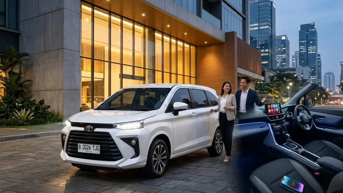 Toyota Avanza 2026 hadir dengan desain futuristis dan interior premium, bikin MPV keluarga makin nyaman dan modern.