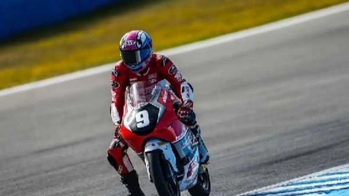 Moto3 Catalunya 2026 jadi ujian berat Feda Ega di Barcelona dengan ancaman ban overheat dan strategi ketat. (Pinterest)