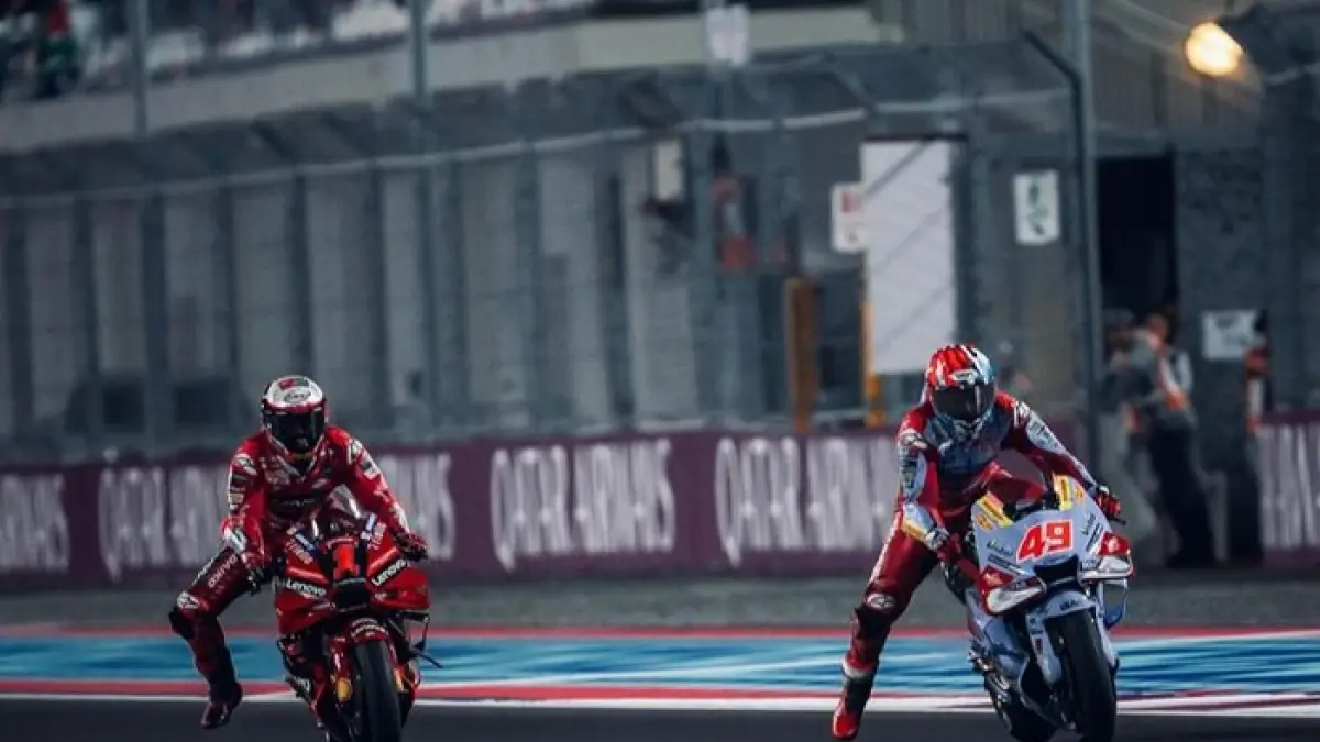 Vega Ega Pratama disebut dilirik sponsor besar Gresini Racing setelah tampil impresif di Moto3 2026. (Pinterest)