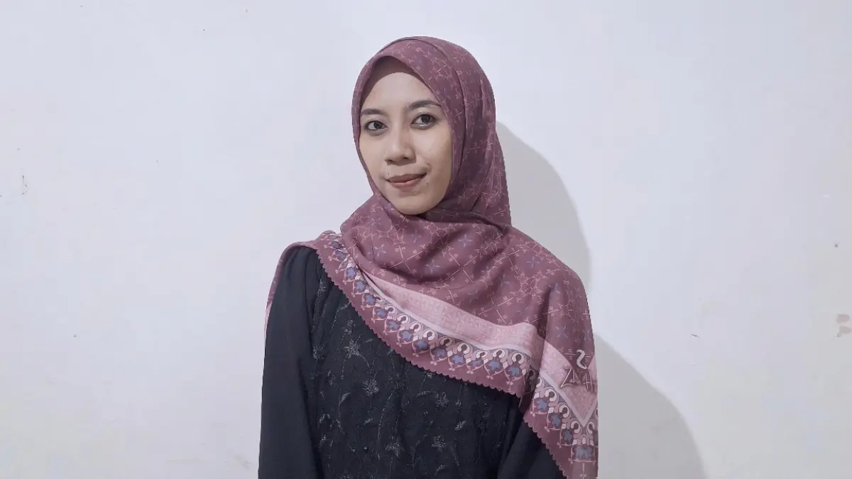 Anggota IPPNU Blitar, Nia Syifa