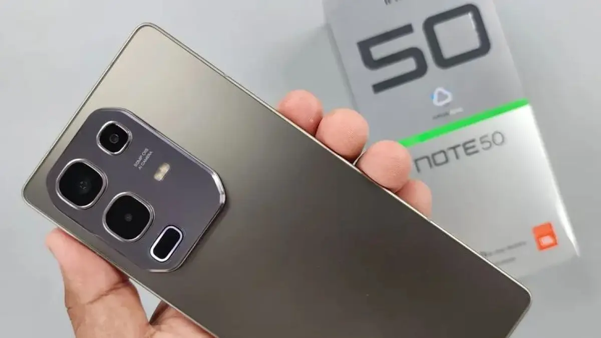 Review Infinix Note 50 Indonesia: Smartphone Rp2 jutaan dengan frame metal premium, layar AMOLED 144Hz, chipset Helio G100, dan kamera 50MP OIS. (Screenshot Instagram)