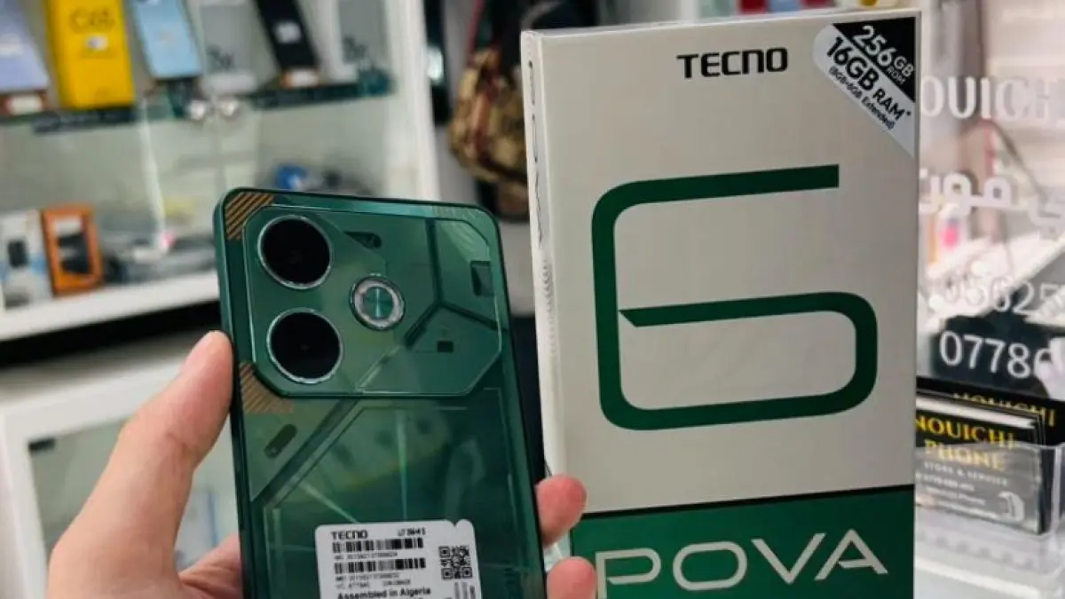 Review Tecno POVA 6 Indonesia: HP gaming 2 jutaan dengan layar AMOLED 120Hz, baterai 6000 mAh, dan kamera 108MP. Cek spek gahar dan harganya di sini!(Screenshot Instagram)