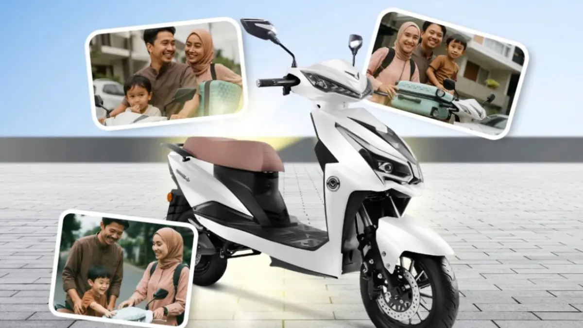 Review Volta 401 motor listrik Rp9 jutaan dengan sistem ganti baterai praktis, cocok untuk ojol dan penggunaan harian.