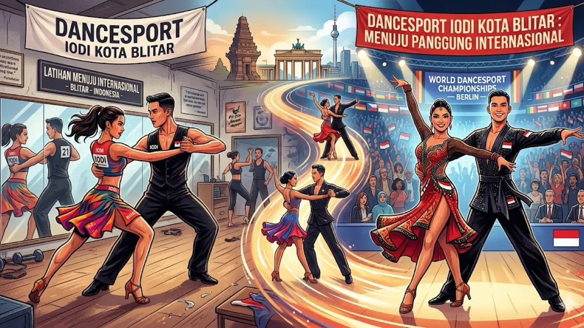 Ilustrasi DANCESPORT (Gemini AI)