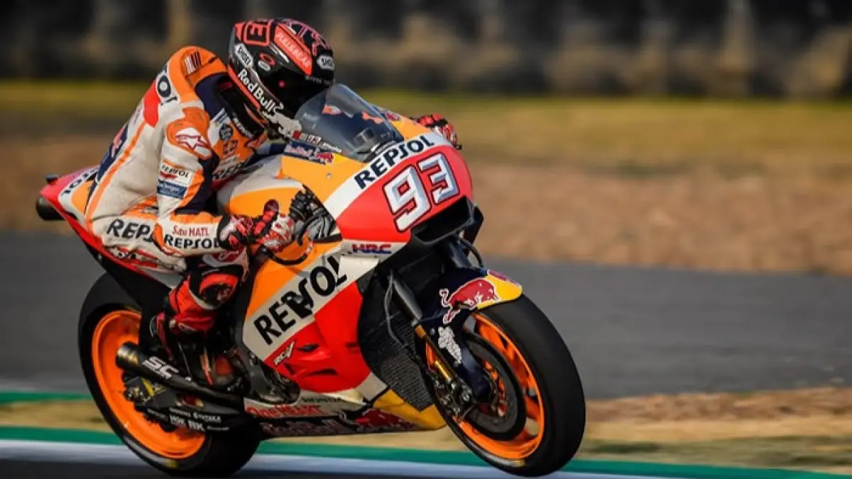 Marc Marquez resmi mundur dari MotoGP usai cedera parah di Le Mans. Ducati GP26 kini jadi sorotan utama paddock.(Pinterest) 