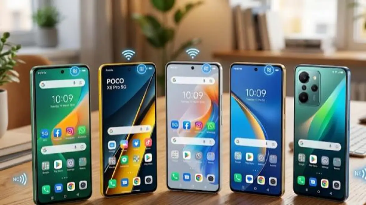 Rekomendasi HP 5G murah dengan NFC terbaik 2026: Cek spesifikasi Infinix, Poco, Tecno, dan Realme harga 2 jutaan performa juara! (Gemini ai)