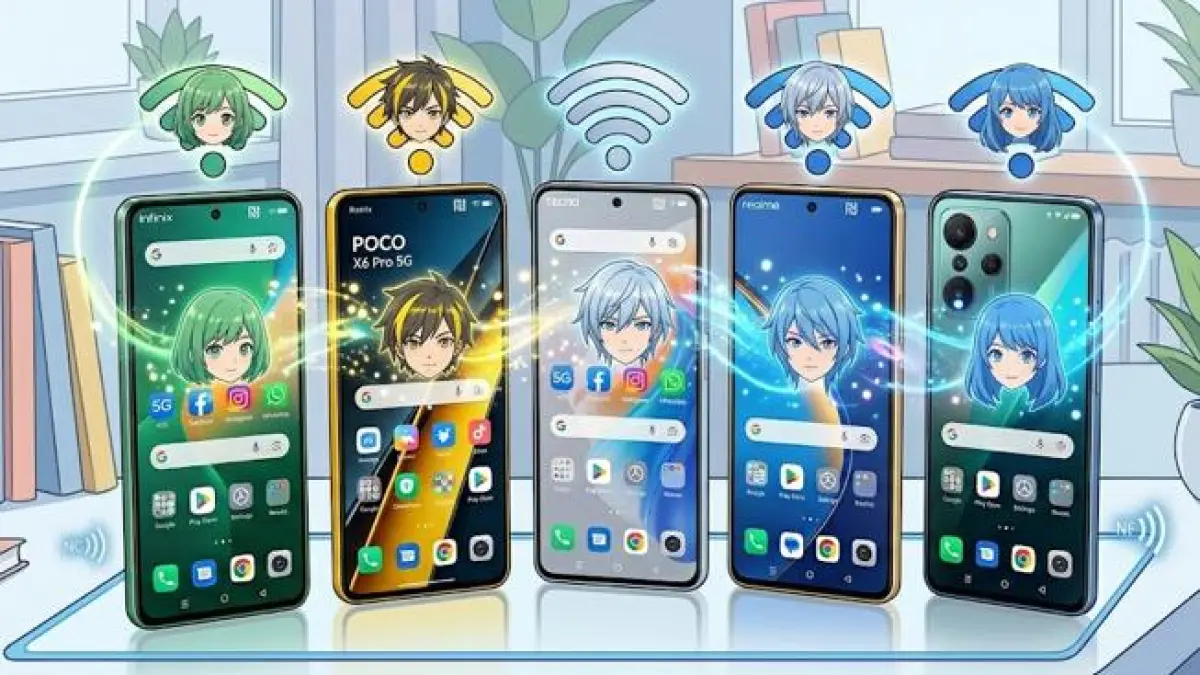 Rekomendasi HP 5G murah dengan NFC terbaik 2026: Cek spesifikasi Tecno, Poco, Infinix, dan Realme harga 2 jutaan berfitur AI generatif! (Gemini ai)