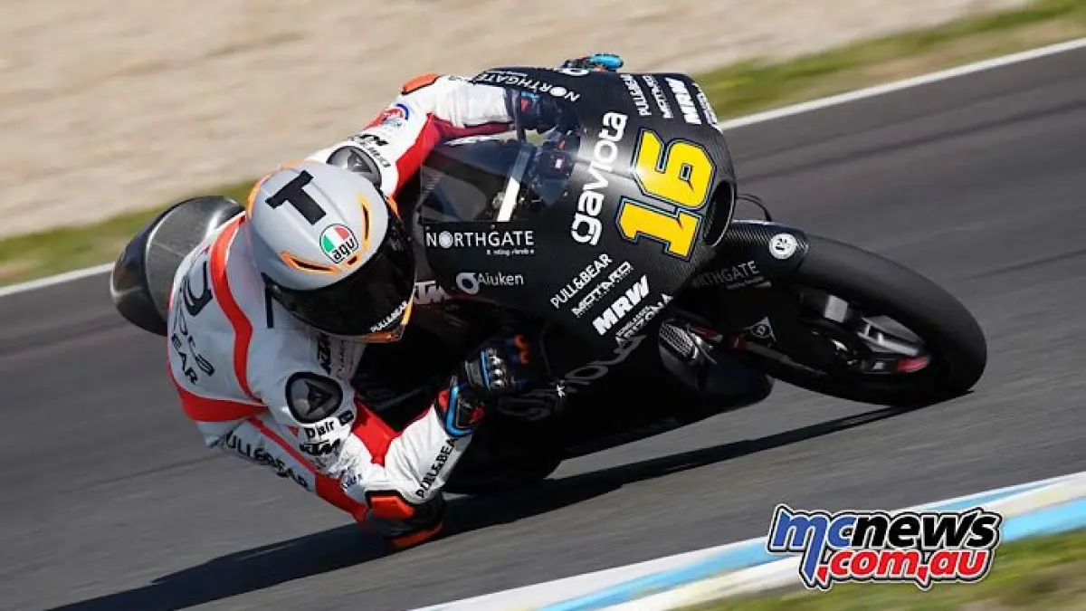 Veda Ega Pratama finis posisi 6 Moto3 Jerez 2026 setelah start dari grid 17. Aksi rookie Indonesia bikin kagum publik.(pinterest)